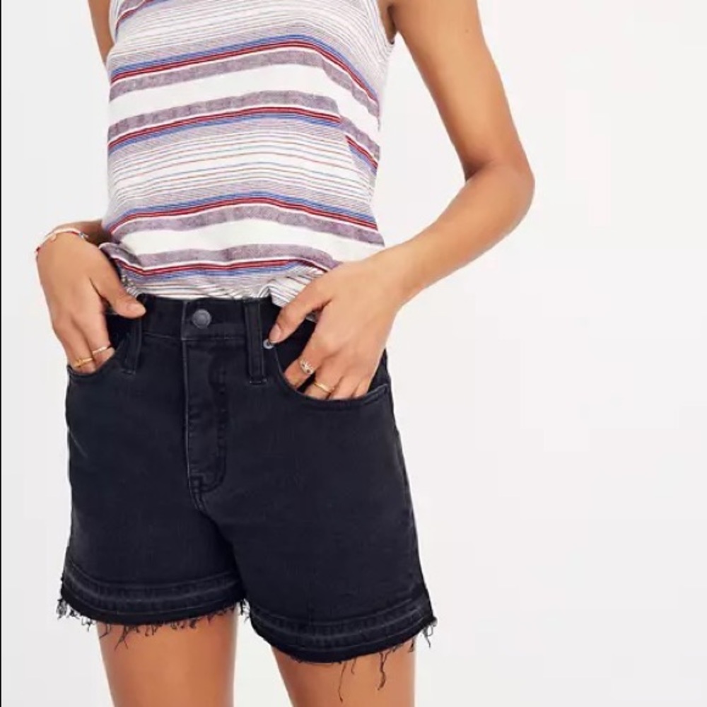Madewell High Rise denim shorts